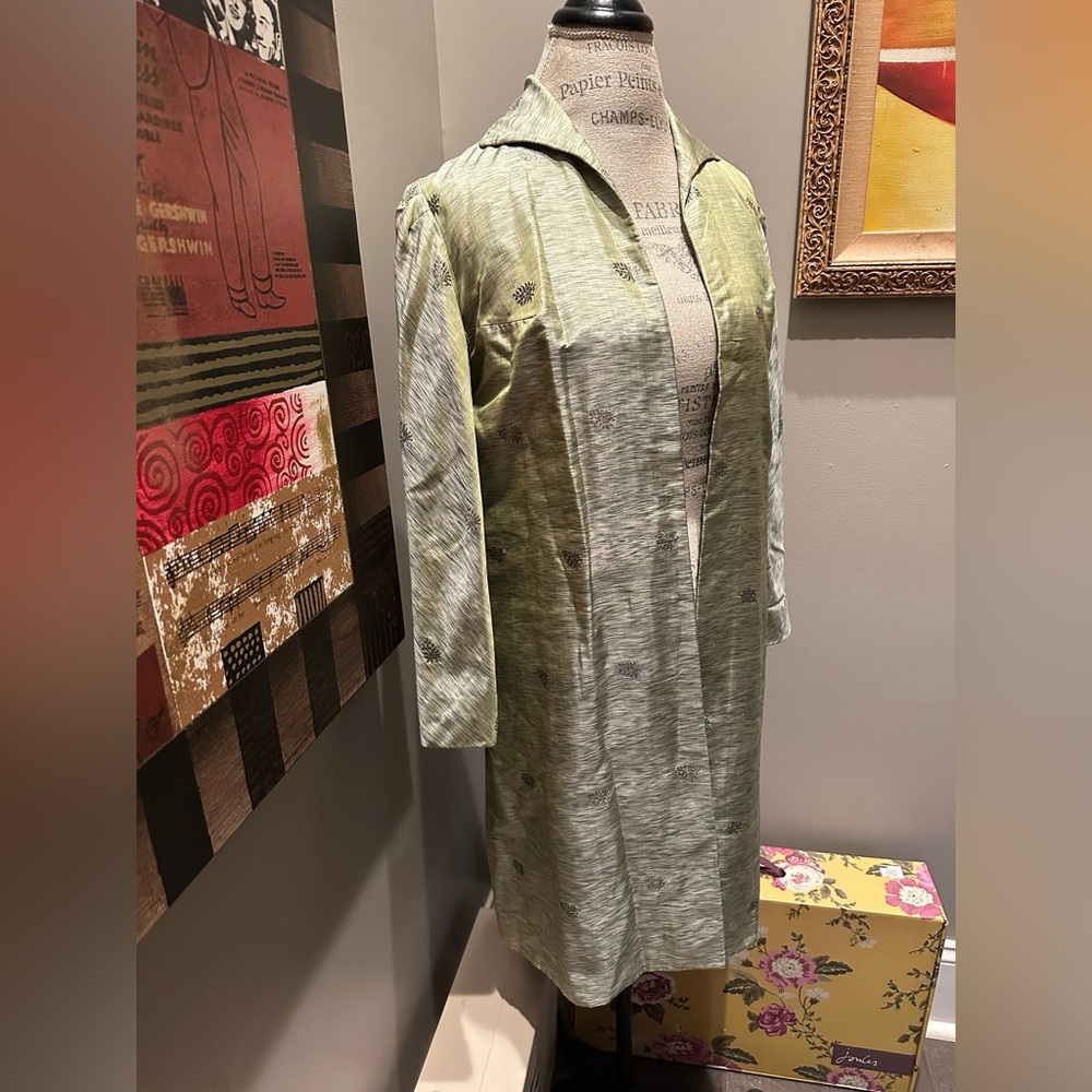 ONE OF A KIND SILK DUSTER!!! - Picture 2 of 13